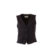 GILET MARRONE