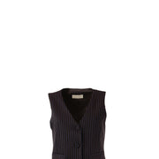 GILET MARRONE