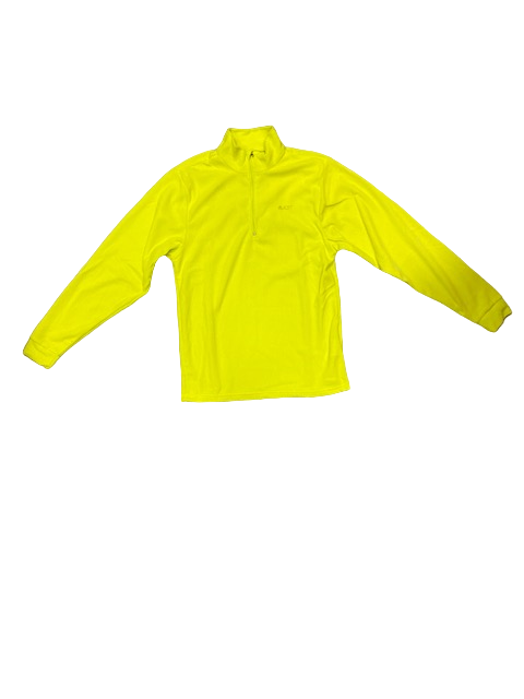 Astrolabio Maglia in micropile a mezza zip da ragazzo JR8A TS25 1C 047 giallo