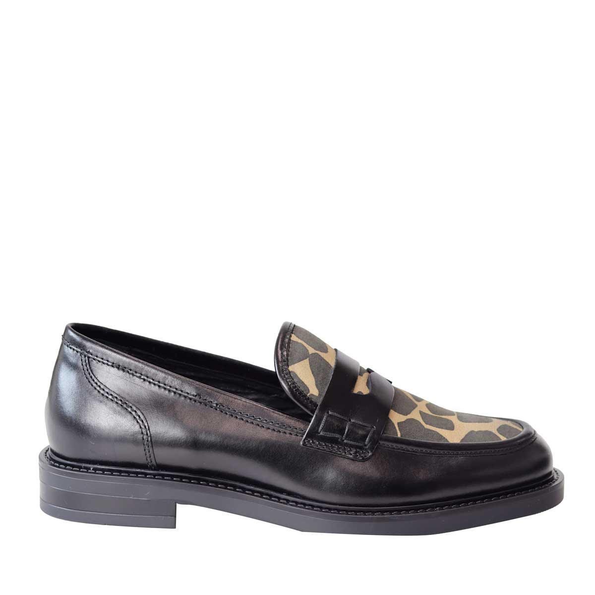 MOCASSINO LIBRA COMBI NERO