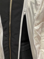 Yes Zee Cappotto Bimba con Cappuccio O006/QVJJ 0101 bianco perla