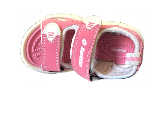 Lotto las rochas infant sandalo da bimba N9743 pink-white