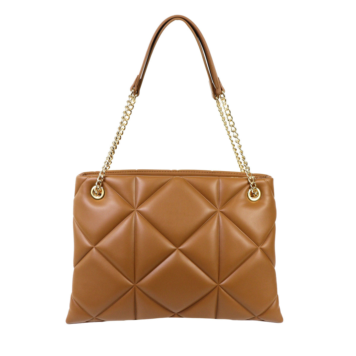 BORSA A SPALLA CUOIO