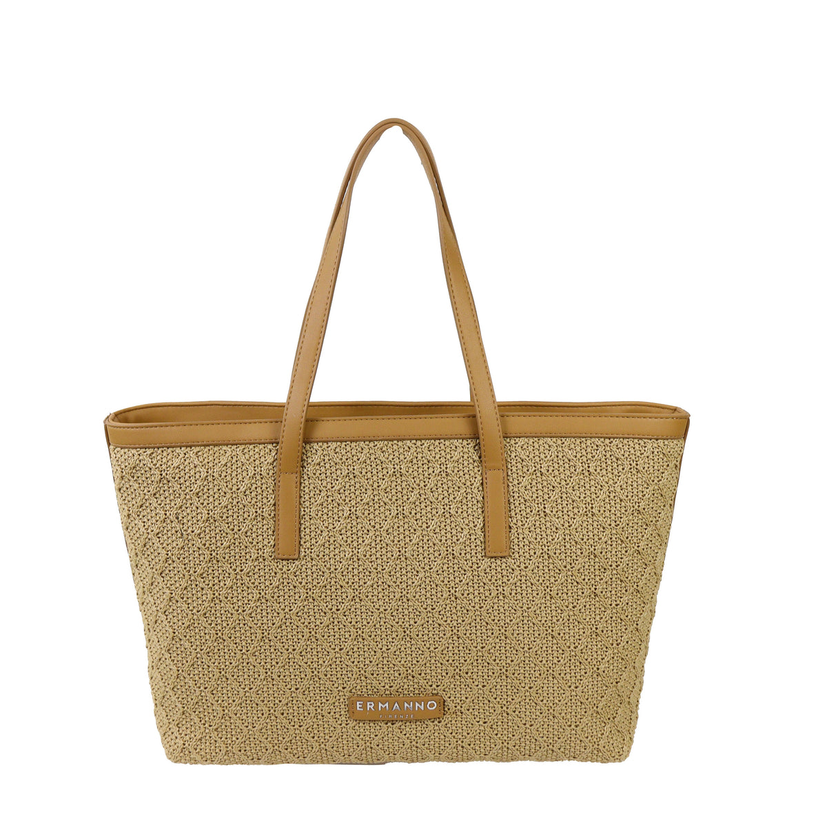 SHOPPING GRANDE STRAW BEIGE