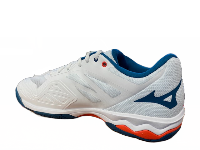 Mizuno Wave Exceed Light AC 61GA221830 Uomo Bianco Rosso Blu - Scarpe Tennis