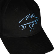 Dolly Noire cappello con visiera Maradona Dad HA1264-HB-01 nero