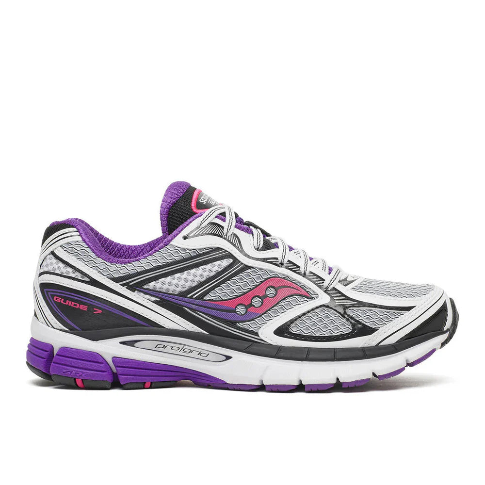 Saucony ProGrid Guide 7 S101493-1049 Unisex Bianco - Sneakers
