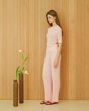 Cotton Micro Pointelle T-Shirt