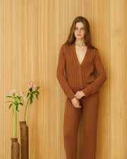 Cotton Cable Cardigan