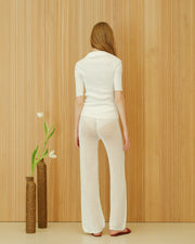 Cotton Ribbed Polo