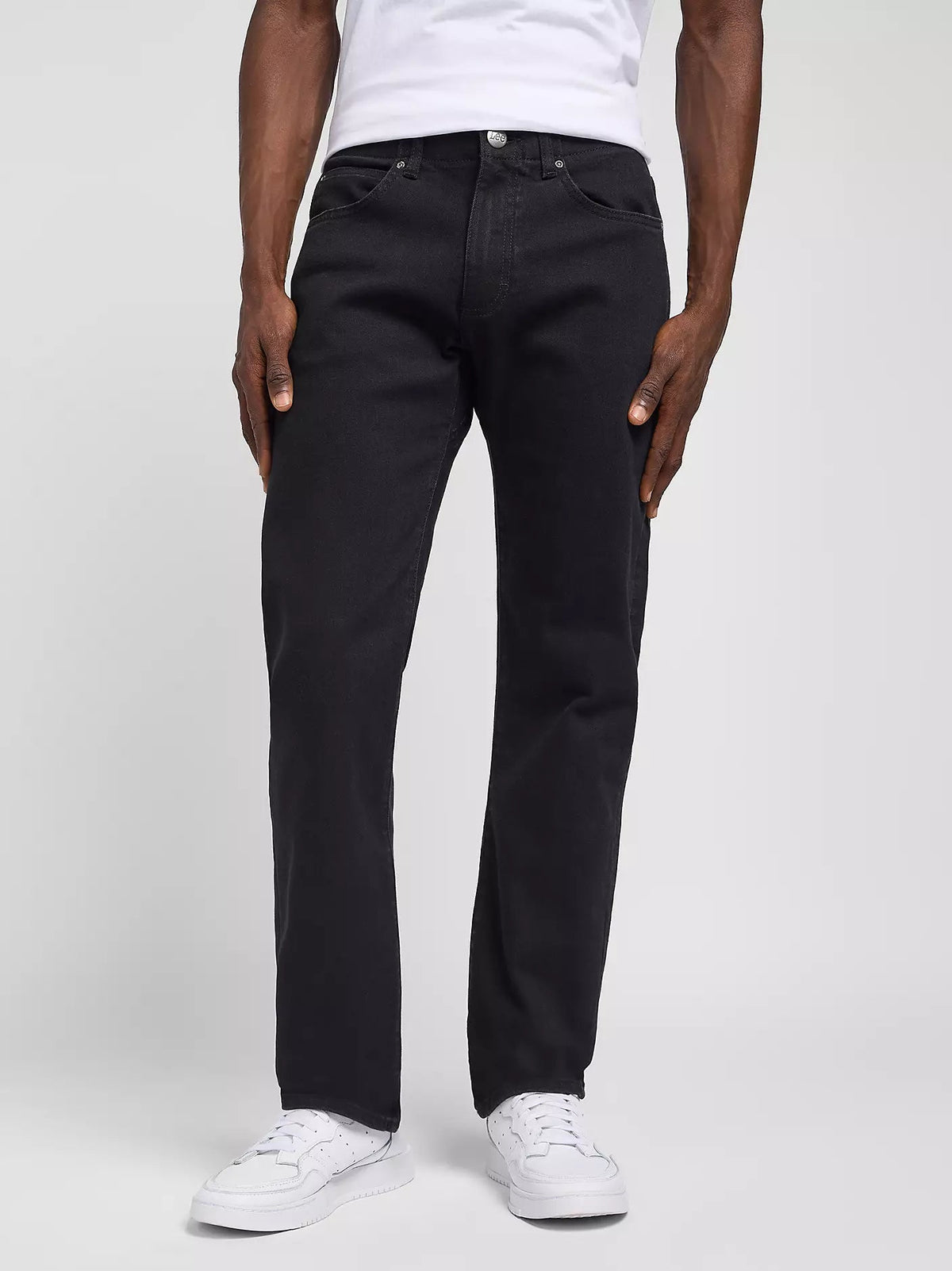 Lee Pantalone Jeans Uomo Slim Fit MVP 112378940 Nero