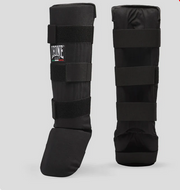 Leone Paratibia Basic PT132 Nero Unisex - Kickboxing Muay Thai Karate