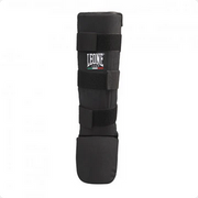Leone Paratibia Basic PT132 Nero Unisex - Kickboxing Muay Thai Karate