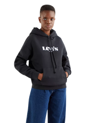 Levi's Felpa con cappuccio 184870004 caviar black