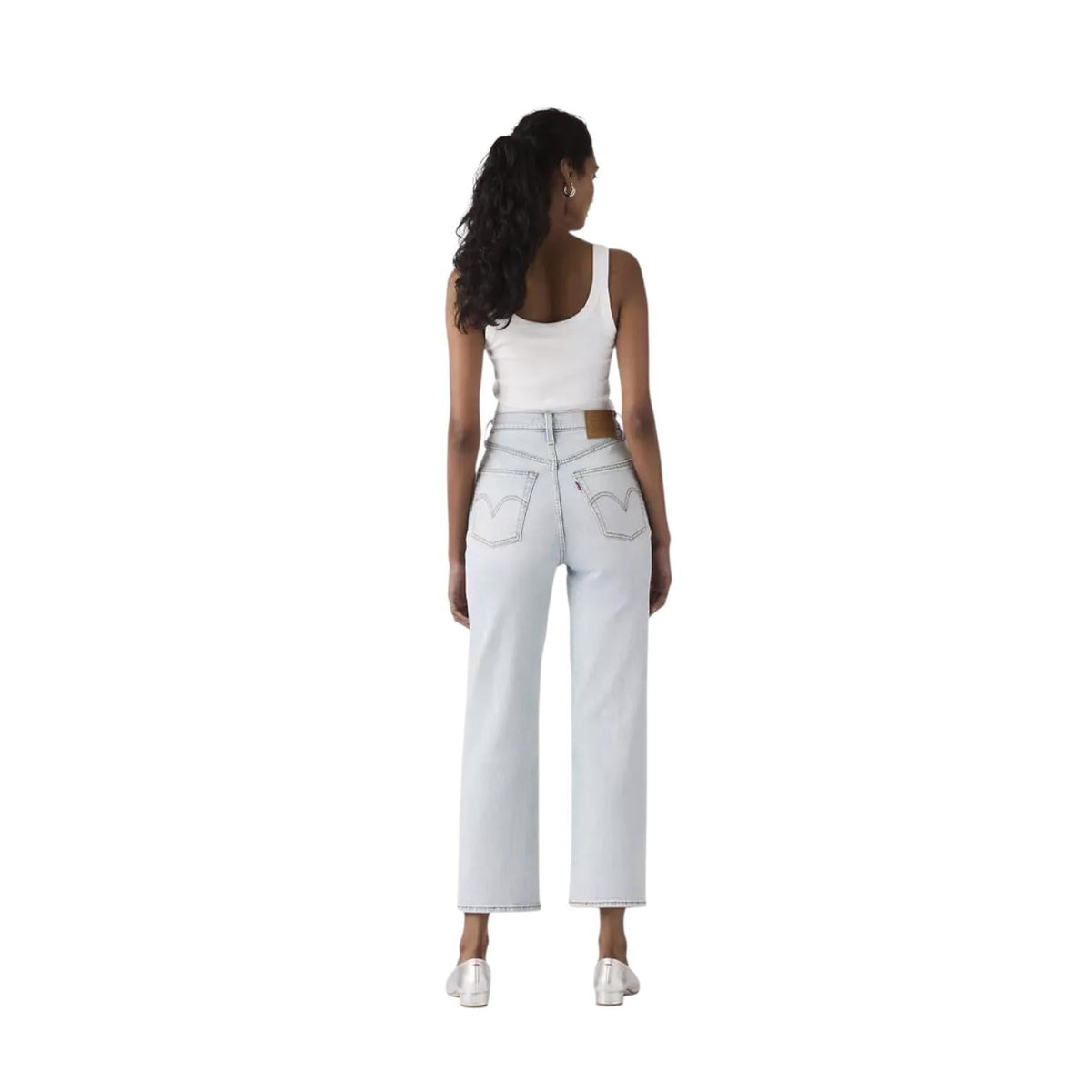 Levi's Jeans Ribcage Straight Ankle 726930282 Filter Her Blu Donna