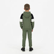 Champion Felpa Junior Chiusa con Cappuccio 307715 GS548 Verde