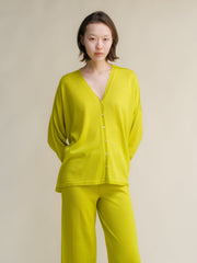 Extra Fine Merino V-Neck Cardigan
