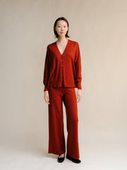 Extra Fine Merino V-Neck Cardigan