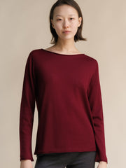 Extra Fine Merino Boatneck Sweater