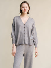 Extra Fine Merino V-Neck Cardigan