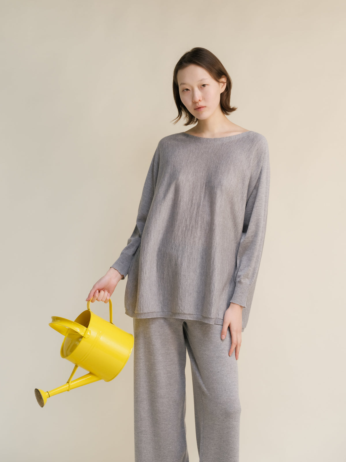 Extra Fine Merino Oversized Boat Neck