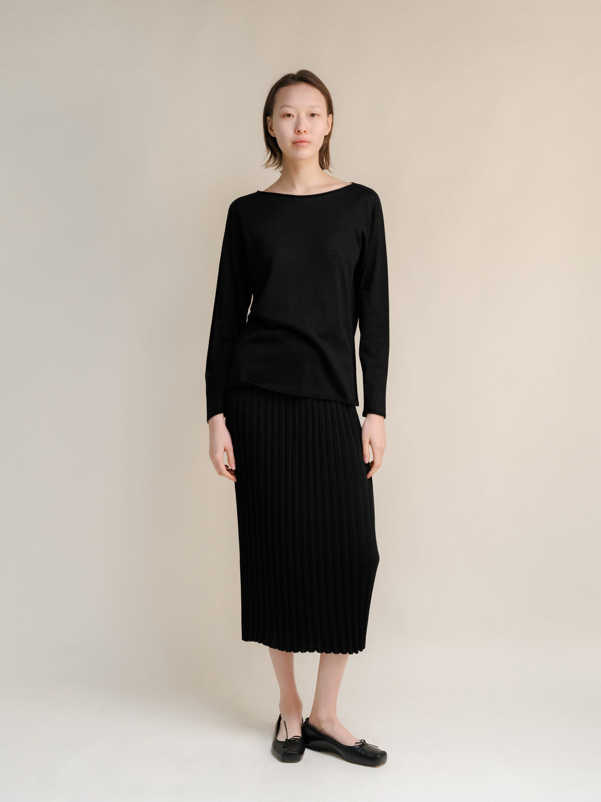 Extra Fine Merino Boatneck Sweater
