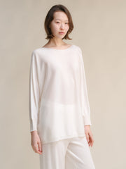 Extra Fine Merino Oversized Boat Neck
