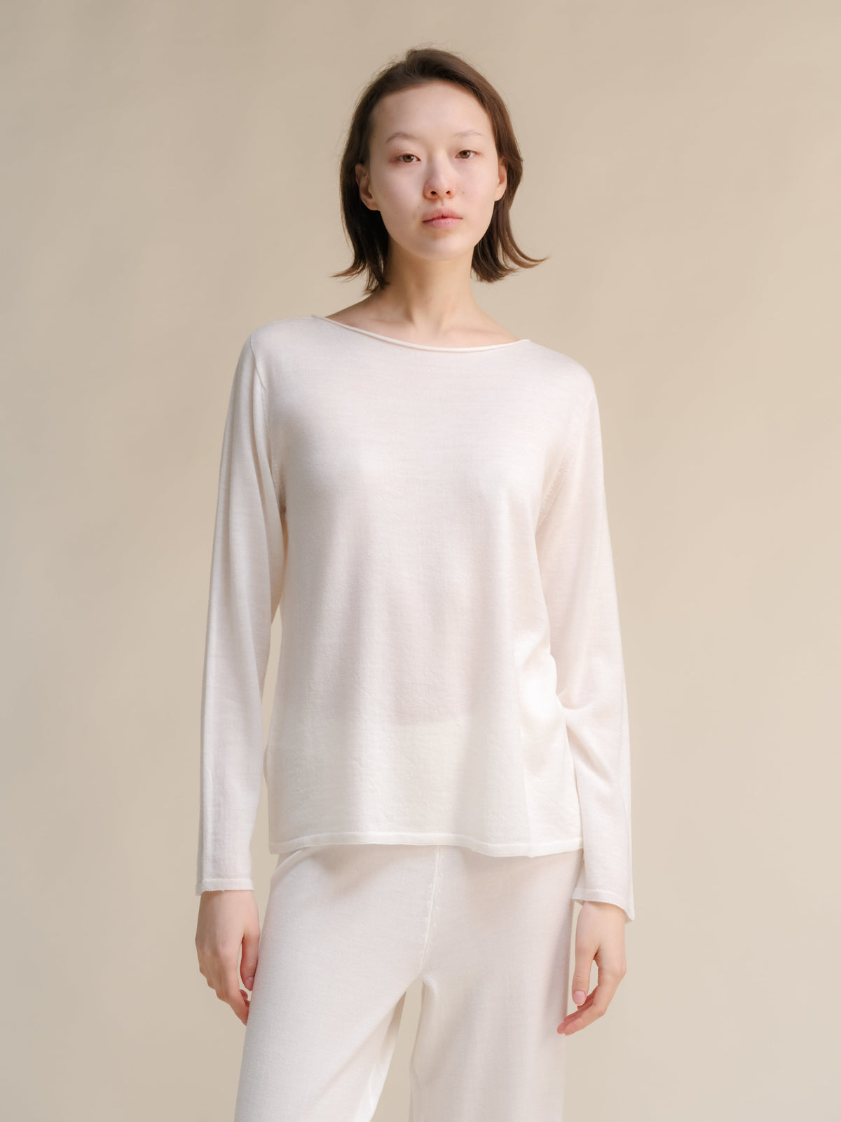 Extra Fine Merino Boatneck Sweater