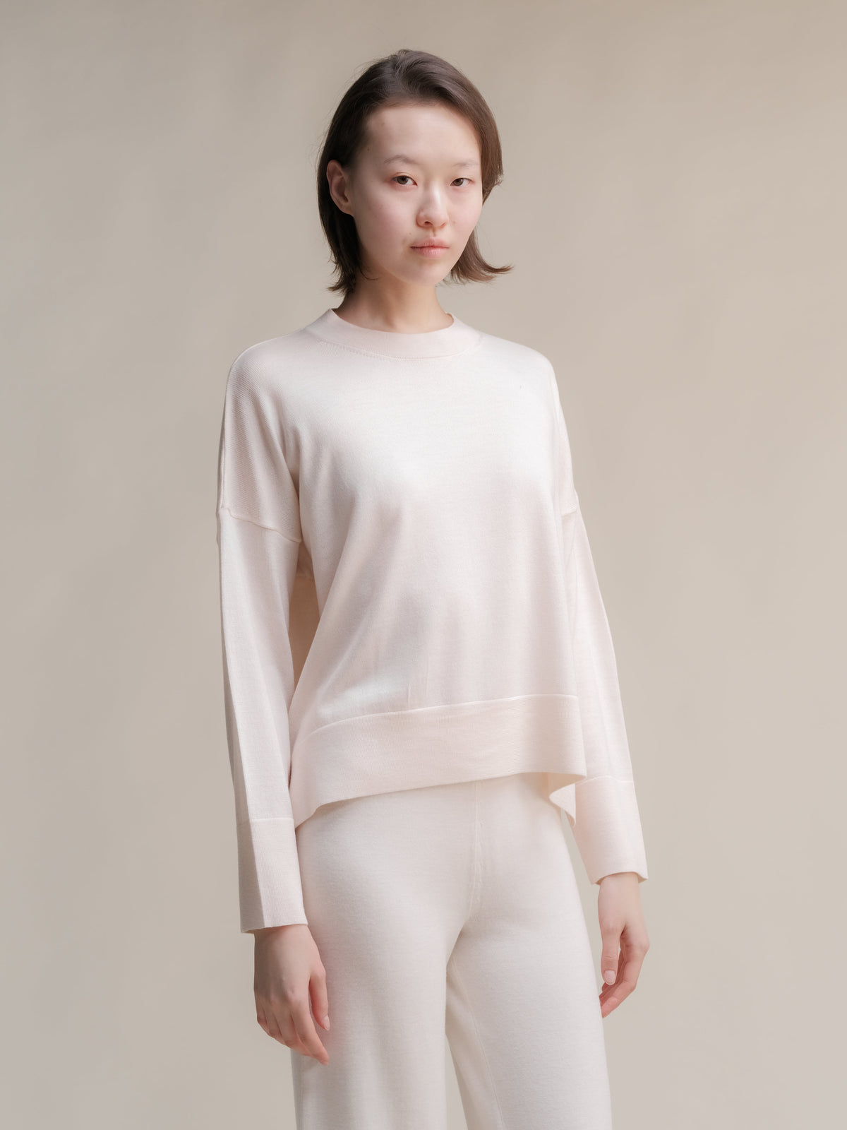 Extra Fine Merino Oversized Crewneck