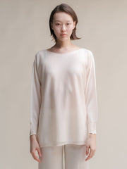 Extra Fine Merino Oversized Boat Neck