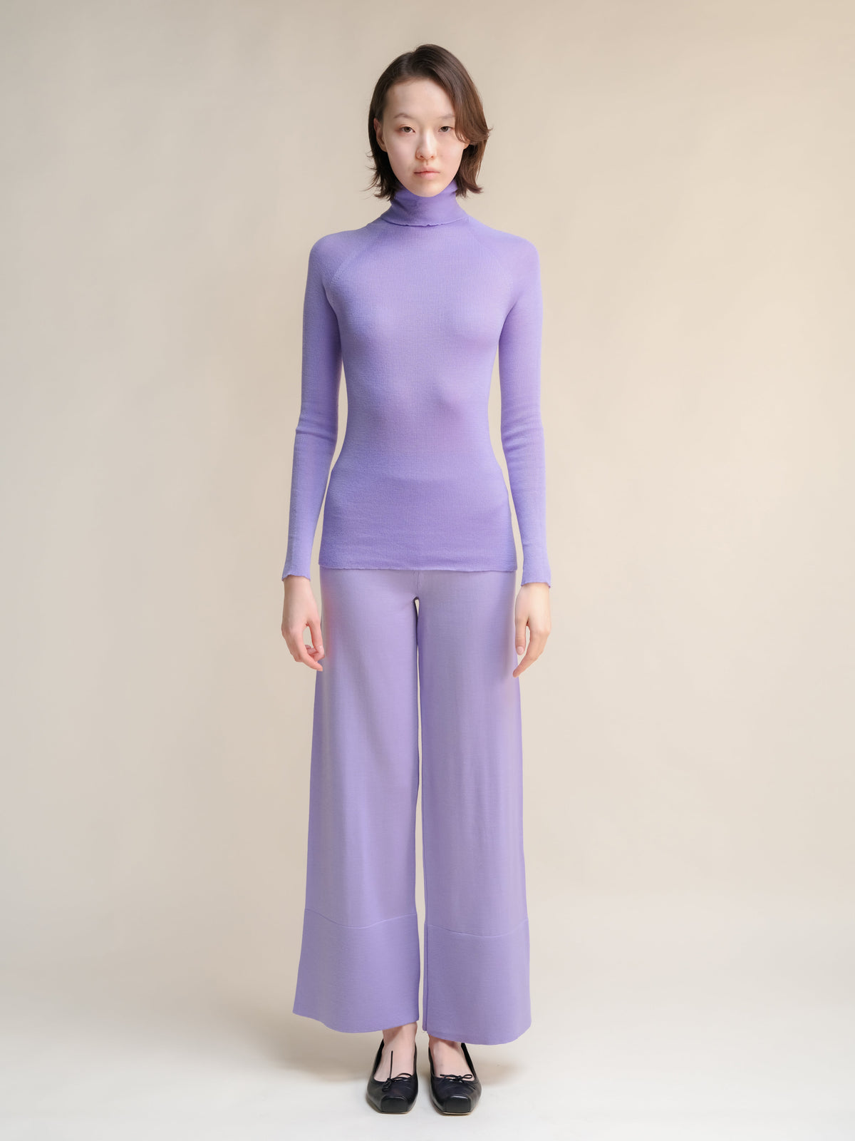 Extra Fine Merino Ribbed Turtleneck