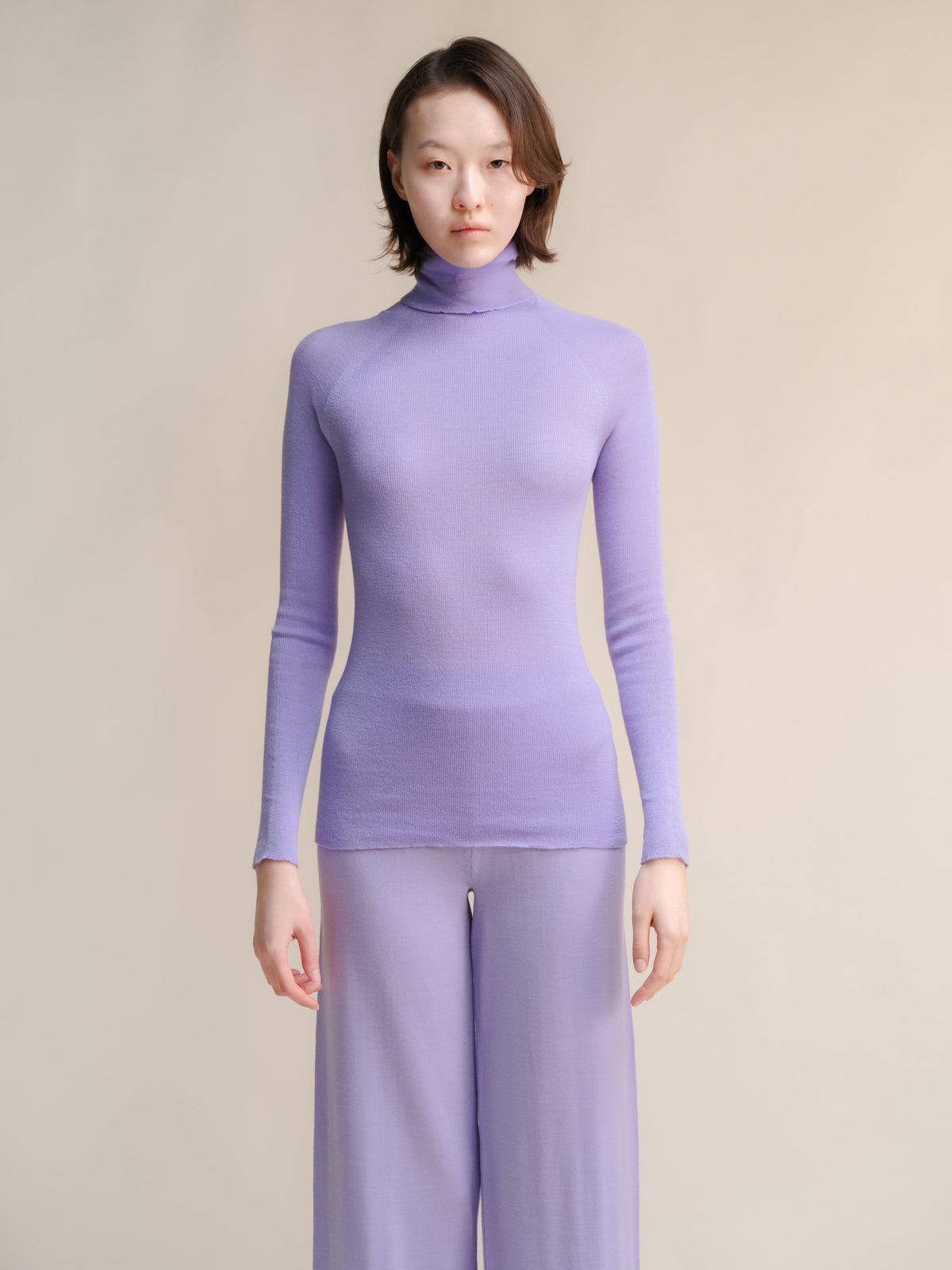 Extra Fine Merino Ribbed Turtleneck