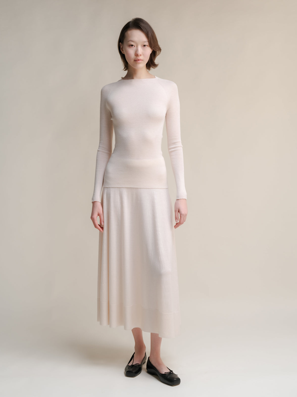 Extra Fine Merino Ribbed Crewneck