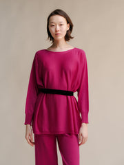 Extra Fine Merino Oversized Boat Neck
