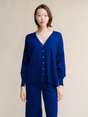 Extra Fine Merino V-Neck Cardigan
