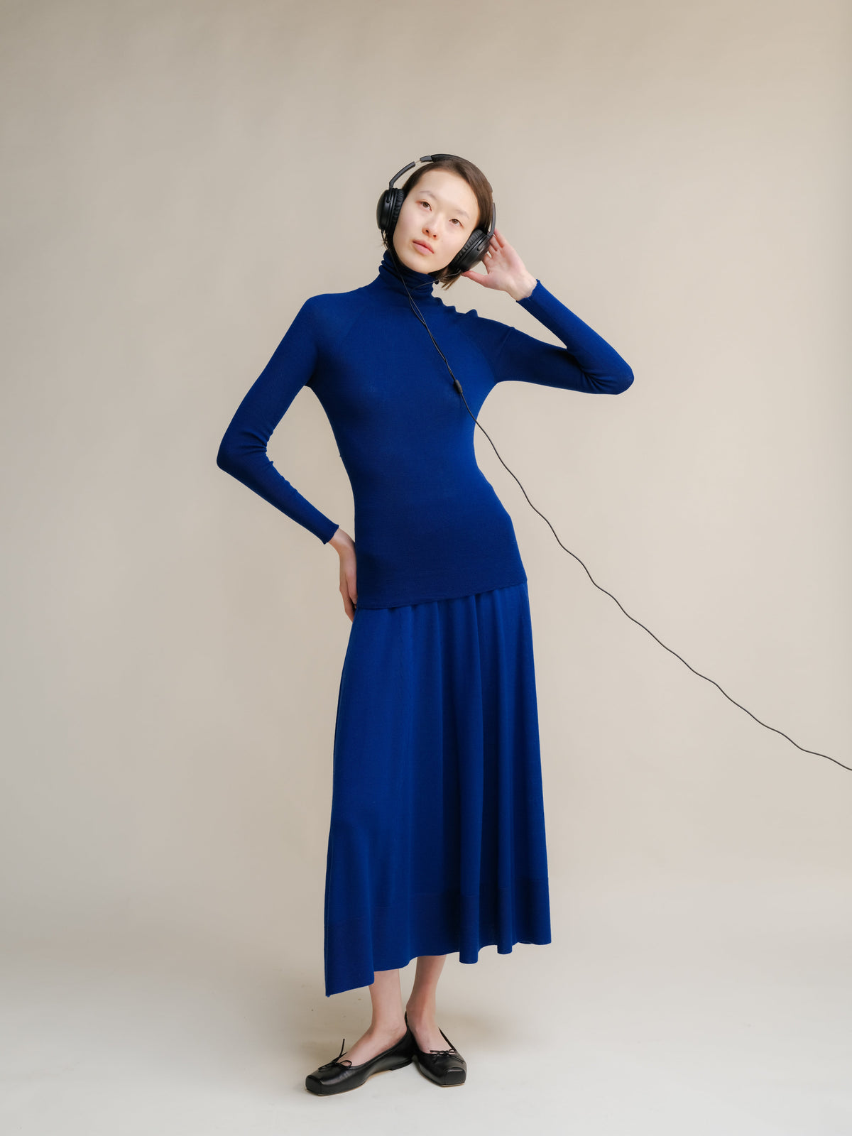 Extra Fine Merino Ribbed Turtleneck