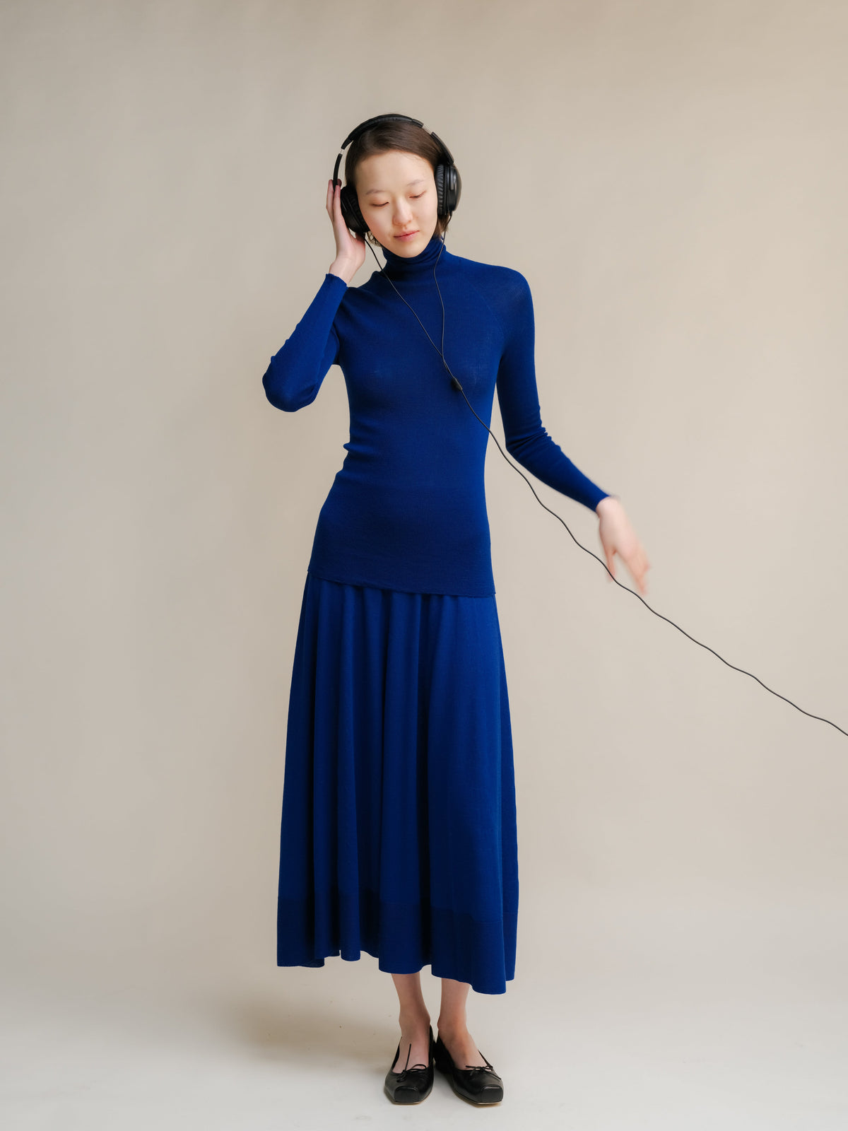Extra Fine Merino Ribbed Turtleneck