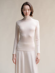 Extra Fine Merino Ribbed Turtleneck