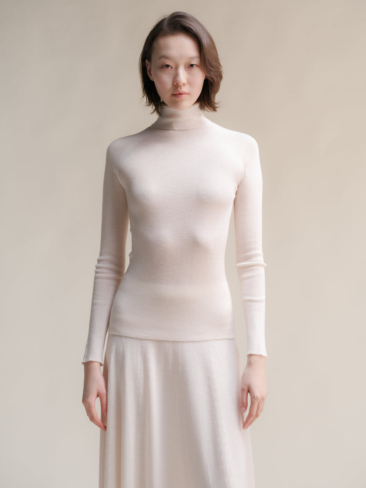 Extra Fine Merino Ribbed Turtleneck