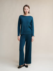 Extra Fine Merino Boatneck Sweater