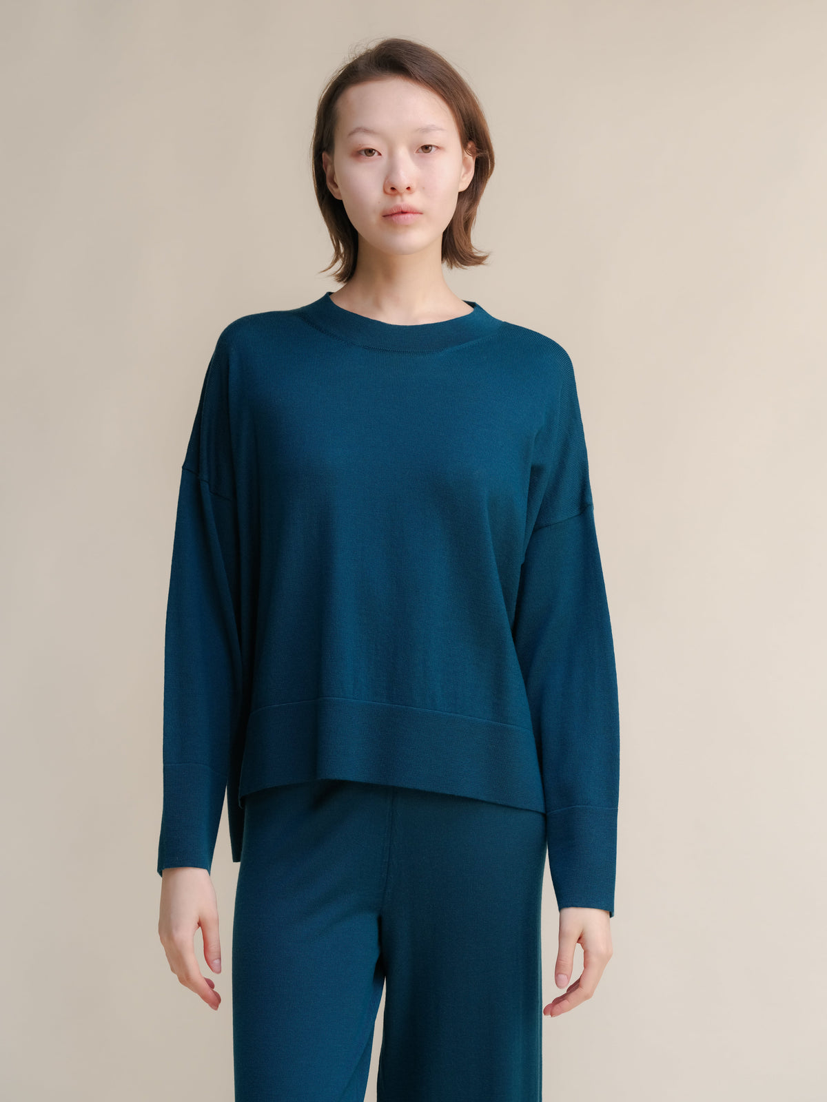 Extra Fine Merino Oversized Crewneck