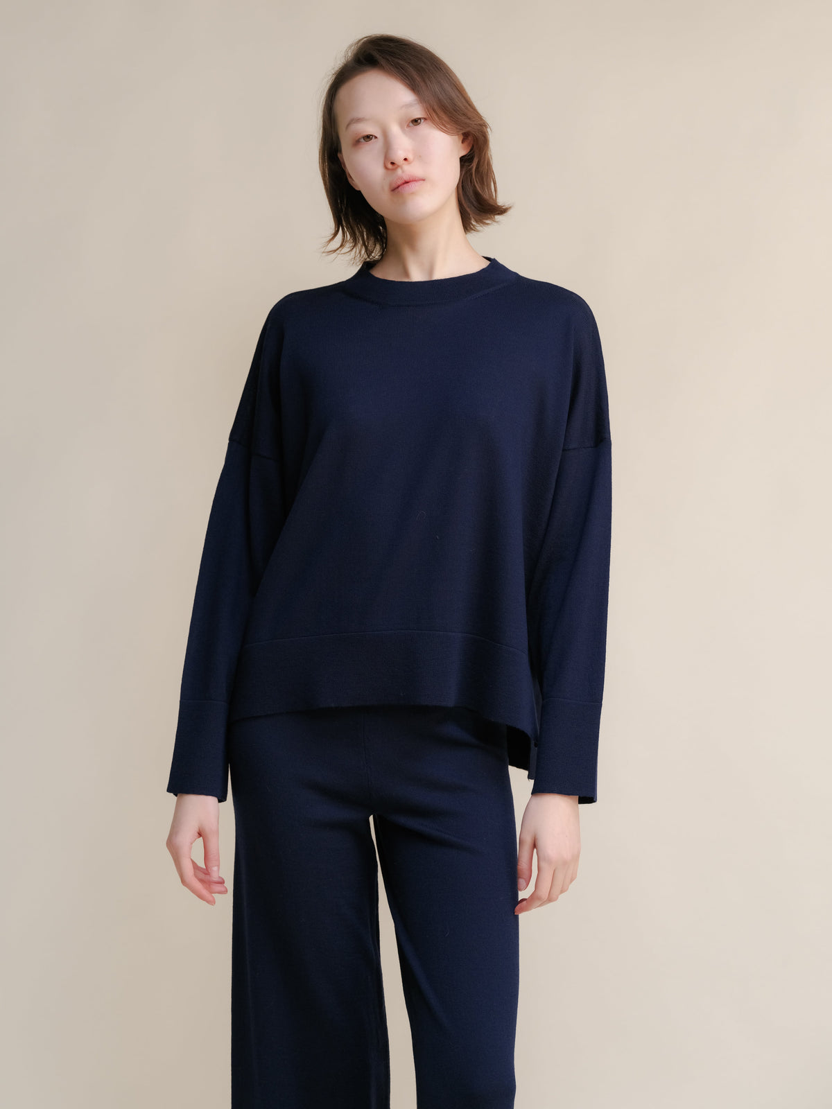 Extra Fine Merino Oversized Crewneck