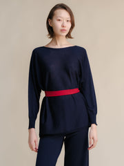 Extra Fine Merino Oversized Boat Neck