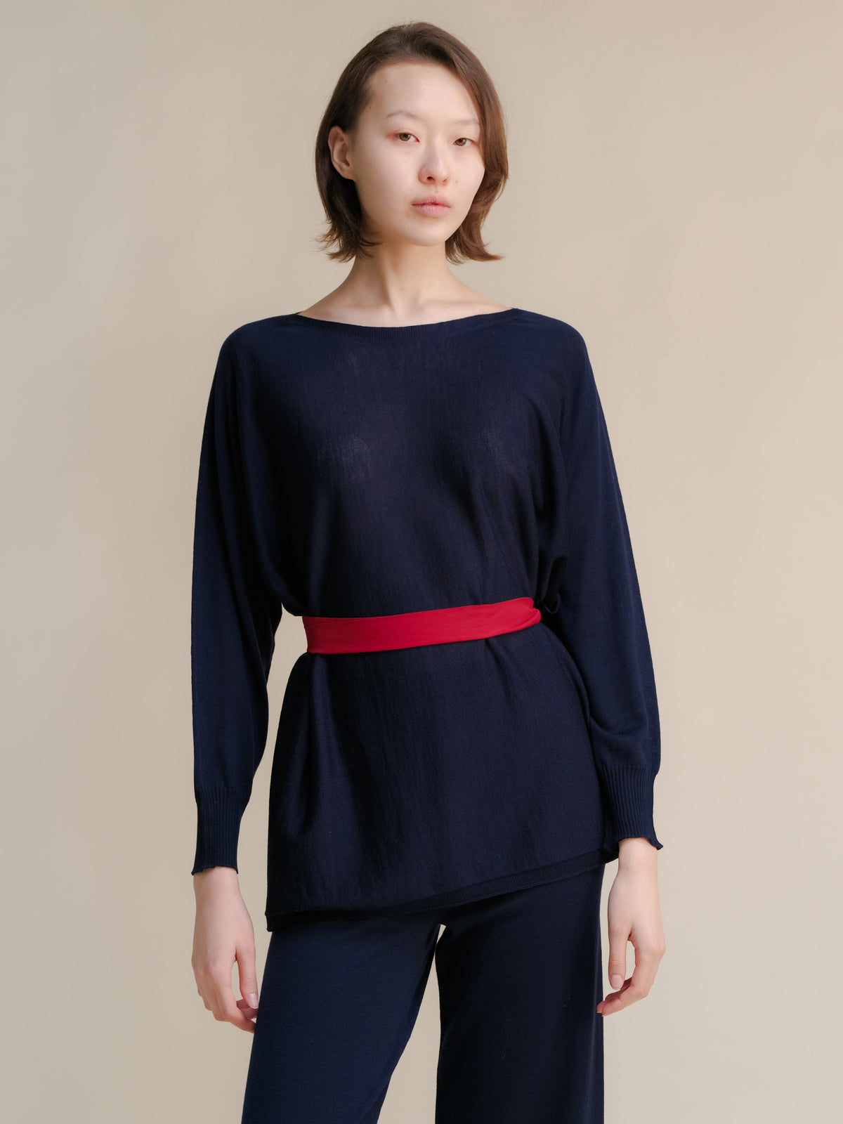 Extra Fine Merino Oversized Boat Neck
