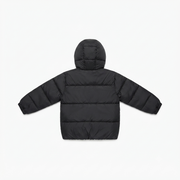 Calvin Klein piumino junior con cappuccio Puffer LVCKTJM02G BEH nero