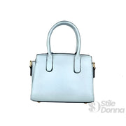 Nina Mini Borsa in Ecopelle con Finiture Oro