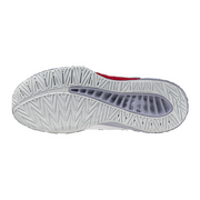 Mizuno scarpa da pallavolo da uomo Thunder Blade Z Mid V1GA237596 bianco-rosso