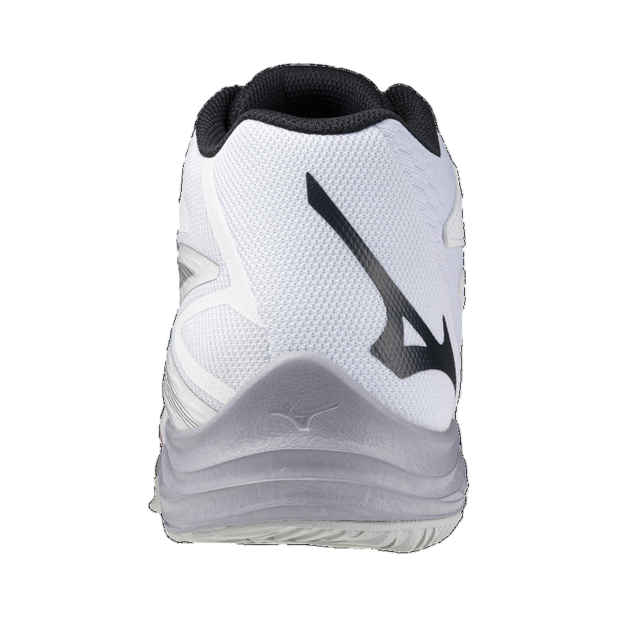 Mizuno scarpa da pallavolo da uomo Thunder Blade Z Mid V1GA237596 bianco-rosso