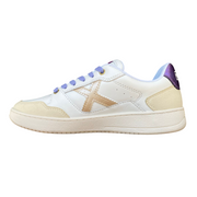 Munich scarpa sneakers donna Legit 100 8908100 bianco-viola