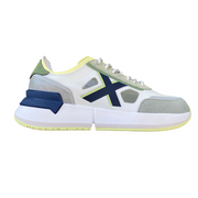 Munich scarpa sneakers da uomo Versus LS 4173 104 bianco-verde-blu